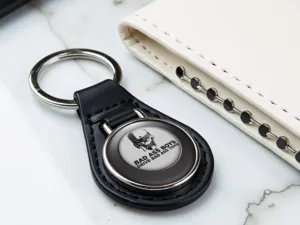 Porte-clés Gravés Logo Premium Unique Max
